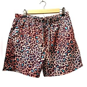 Men’s Boardies 5” Inseam Swim Trunks Size Large NWT